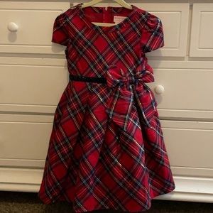 Plaid Holiday Dress by American Girl Sz 6